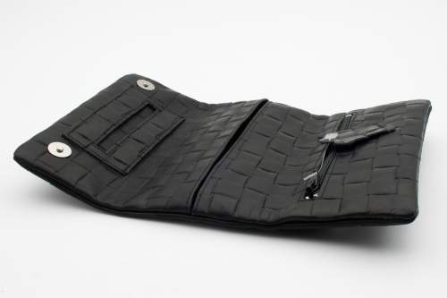 Produktbild: Mestango Blocks 2018-1 Kalbsleder schwarz Drehertasche