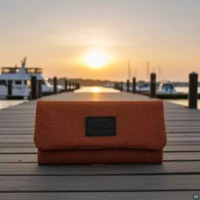 Produktbild: Mestango Dots orange 1011-3 Tabaktasche