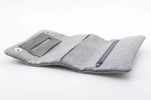 Produktbild: Mestango Dual Spirit 1015-3 grau Drehertasche offen