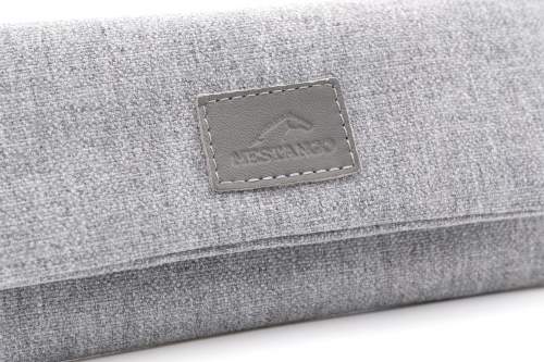 Produktbild: Mestango Dual Spirit 1015-3 grau Drehertasche vorne mit Logo