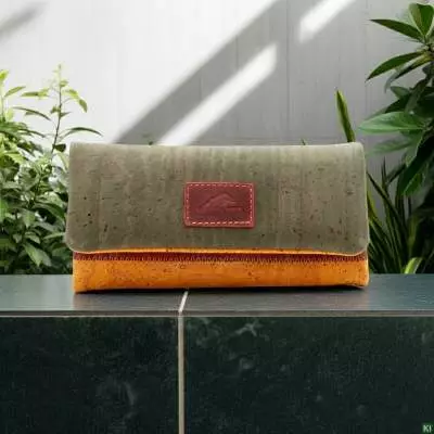 Produktbild: Mestango Kork bunt grün gelb 1012-SE Tabaktasche