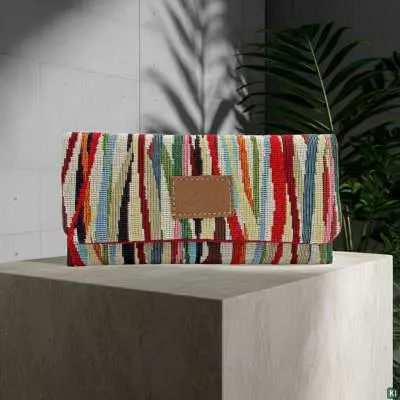 Produktbild: Mestango Stoff bunt Abstract 1006-1 Tabaktasche