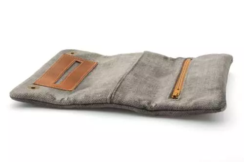 Produktbild: Mestango Terra 1014-5 grau Drehertasche offen