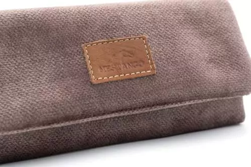 Produktbild: Mestango Terra 1014-2 korallenrot Drehertasche vorne mit Logo