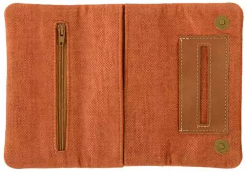 Produktbild: Mestango Terra 1014-4 orange Drehertasche innen offen