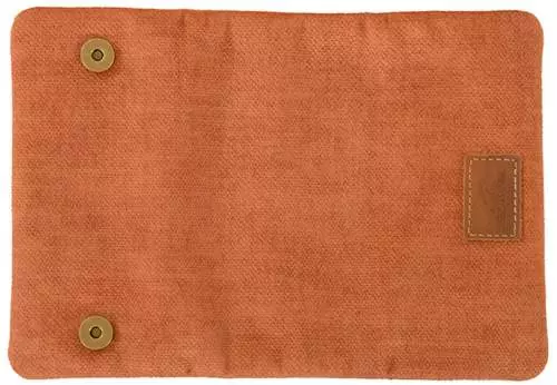 Produktbild: Mestango Terra 1014-4 orange Drehertasche außen offen