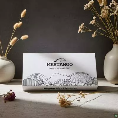 Produktbild: Mestango Verpackung weiß modern