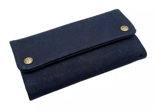 Produktbild: Original Kavatza Dark Blue Deluxe Kork blau TPC44CR Tabaktasche