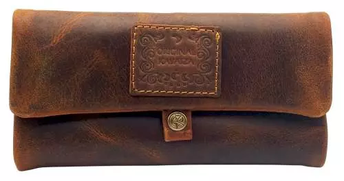 Produktbild: Kavatza Buckaroo Deluxe P 05RO Leder dunkelbraun Joint Tasche