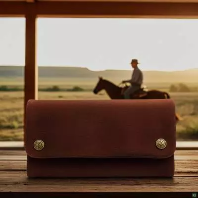 Produktbild: OOriginal Kavatza Havana Dark Deluxe TP11CR Tabaktasche mit Cowboy