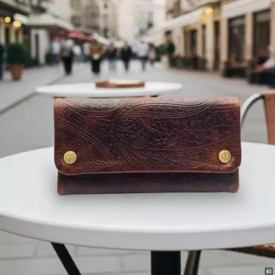 Produktbild: Original Kavatza Ethnic Deluxe TP12CR Tabaktasche in Fußgängerzone