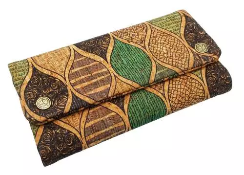 Produktbild: Original Kavatza Fitting Drops Deluxe Kork schwarz TPC47CR Tabaktasch schräg