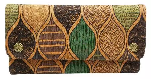 Produktbild: Original Kavatza Fitting Drops Deluxe Kork schwarz TPC47CR Tabaktasche