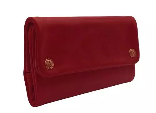 Produktbild: Original Kavatza Flamenco Deluxe Leder dunkelrot TP10CR stehend