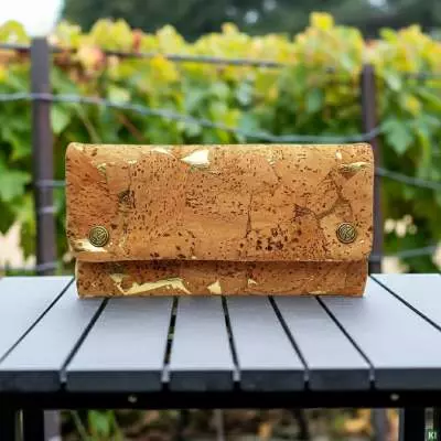 Produktbild: Original Kavatza Natur Gold Deluxe Kork TPC45CR Tabaktasche im Freien