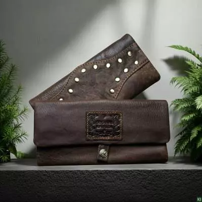 Produktbild: Original Kavatza Wild Thing P 13 Leder dunkelbraun Joint Tabaktasche