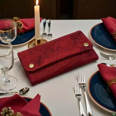 Produktbild: Original Kavatza Wine Deluxe Kork weinrot TPC42CR festlich