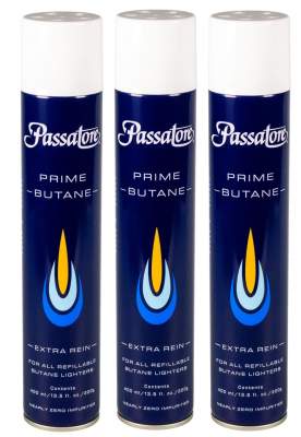 Produktbild: Passatore Marken Feuerzeuggas 3 x 400 ml