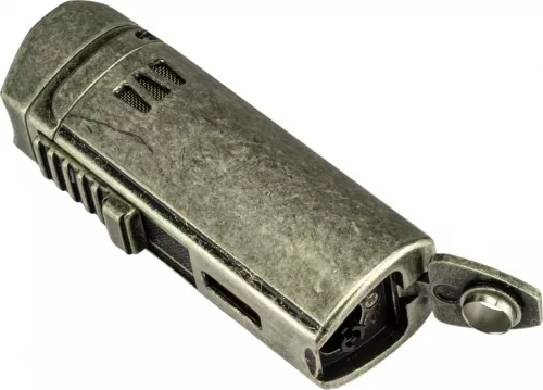 Produktbild: Passatore Trinidad Zigarrenfeuerzeug silber antik