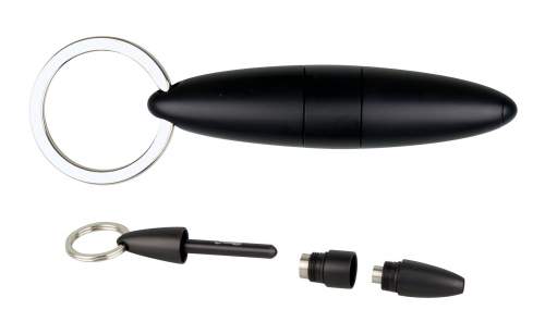 Produktbild: Passatore Zigarrenbohrer DUO Alu schwarz 7+10mm Schnitt