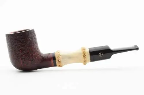 Produktbild: Rattray's Bamboo Billiard Sandblast Red 9mm Straight Billiard - Seitenansicht