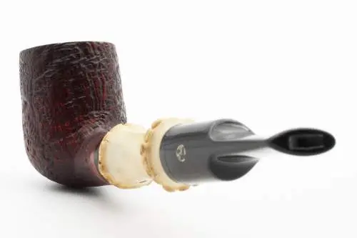 Produktbild: Rattray's Bamboo Billiard Sandblast Red 9mm Straight Billiard - Rückansicht