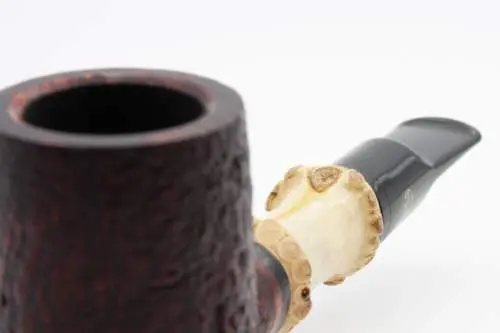 Produktbild: Rattray's Bamboo Billiard Sandblast Red 9mm Straight Billiard - Detailansicht