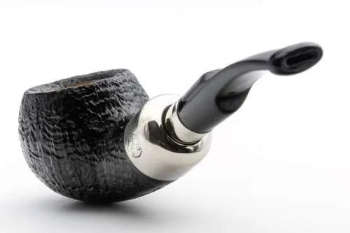Produktbild: Rattray's Bare Knuckle Sandblast 144 Half-Bent Diplomat - Rückansicht links