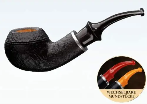 Produktbild: Rattray's Beltane's Fire Sandblast Black Half-Bent Rhodesian