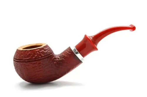 Produktbild: Rattray's Beltane's Fire Sandblast Red mit rotem Mundstück