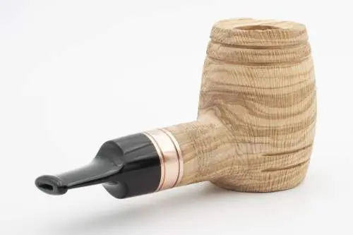 Produktbild: Rattray's Devil's Cut Olive Brushed Straight Barrel - hinten seitlich