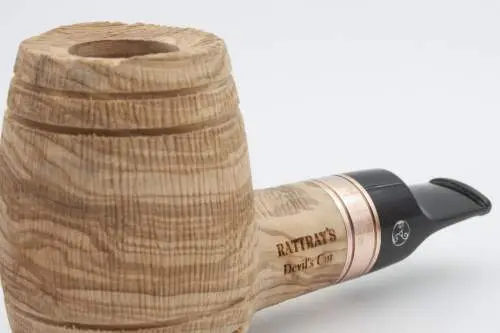 Produktbild: Rattray's Devil's Cut Olive Brushed Straight Barrel - Detail