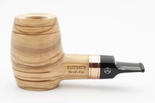Produktbild: Rattray's Devil's Cut Olive Smooth Straight Barrel - Seitenansicht