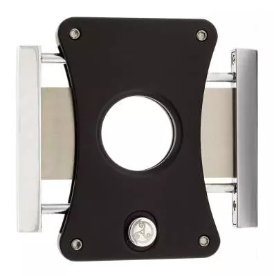 Produktbild: Rattray's Heavy Harry Black-Chrome Zigarrencutter offen