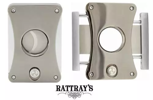 Produktbild: Rattray's Heavy Harry Gun-Chrome Zigarrencutter Duo