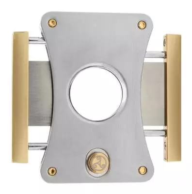 Produktbild: Rattray's Heavy Harry Satin-Gold Zigarrencutter offen