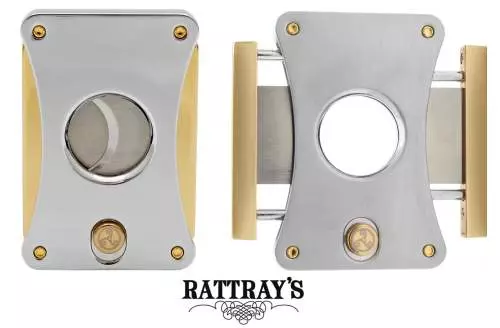 Produktbild: Rattray's Heavy Harry Satin-Gold Zigarrencutter Duo