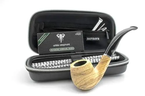 Produktbild: Rattray's Joy Olive Brushed 8 - Starter Set Bent Classic - Lieferumfang