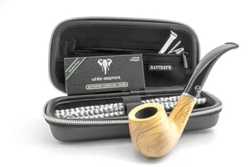 Produktbild: Rattray's Joy Olive Smooth 8 - Starter Set Bent Classic - Lieferumfang