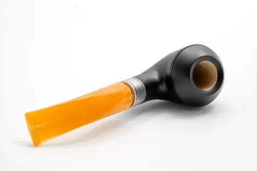 Produktbild: Rattray's Monarch Black 178 Yellow Half-Bent Rhodesian - Profilansicht