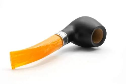 Produktbild: Rattray's Monarch Black 4 Yellow Half-Bent Diplomat - Profilansicht