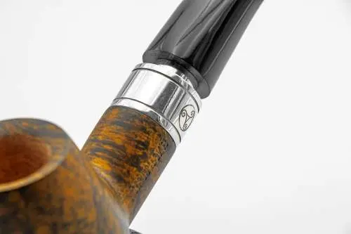 Produktbild: Rattray's Monarch Contrast 4 Black Half-Bent Diplomat - Detailansicht