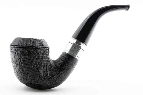 Produktbild: Rattray's Monarch Sandblast Black 15 Black Bent Rhodesian - Seitenansicht