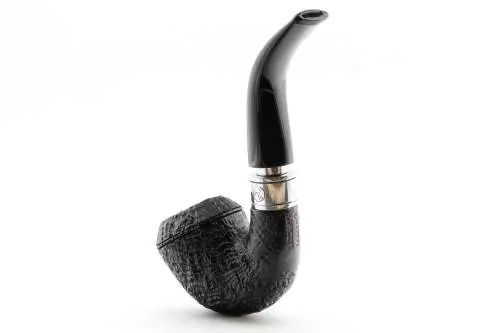 Produktbild: Rattray's Monarch Sandblast Black 15 Black Bent Rhodesian - Rückansicht