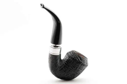 Produktbild: Rattray's Monarch Sandblast Black 15 Black Bent Rhodesian - Profilansicht