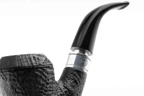 Produktbild: Rattray's Monarch Sandblast Black 15 Black Bent Rhodesian - Detailansicht