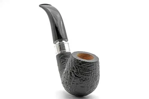 Produktbild: Rattray's Monarch Sandblast Black 177 Black Bent Classic - Frontansicht