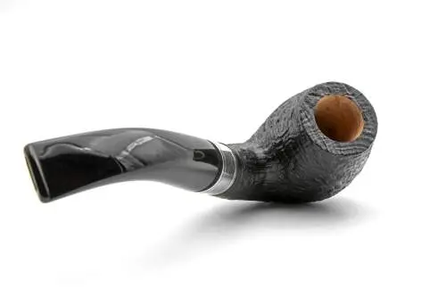 Produktbild: Rattray's Monarch Sandblast Black 177 Black Bent Classic - Profilansicht
