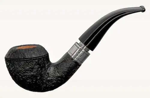 Produktbild: Rattray's Monarch Sandblast Black 178 Black Half-Bent Rhodesian