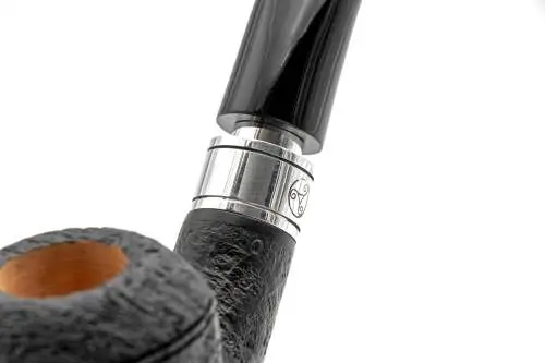 Produktbild: Rattray's Monarch Sandblast Black 178 Black Half-Bent Rhodesian - Detailansicht